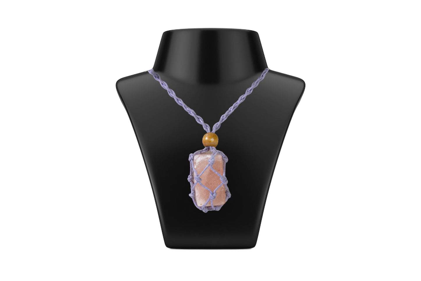 Salt Crystal Pendants Boho Chick with 25-30 inch adjustable Necklace